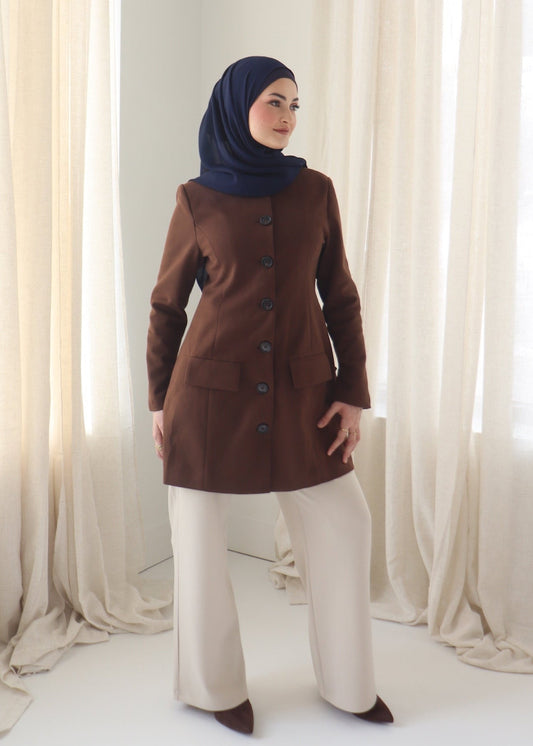 Serenity Blazer | Espresso