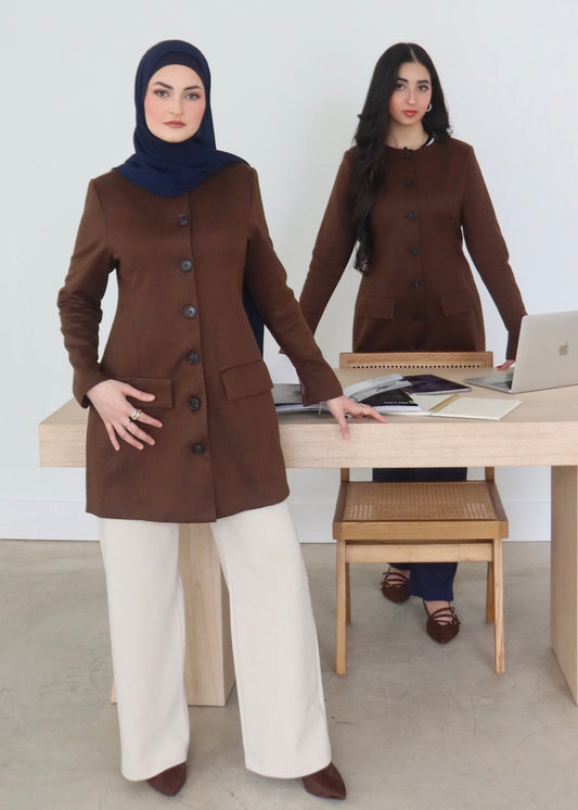 Serenity Blazer | Espresso