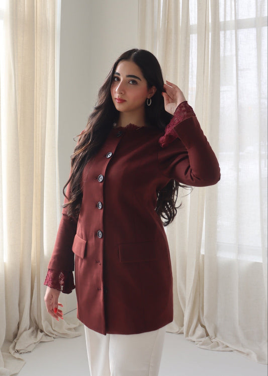 Serenity Blazer | Rosewood