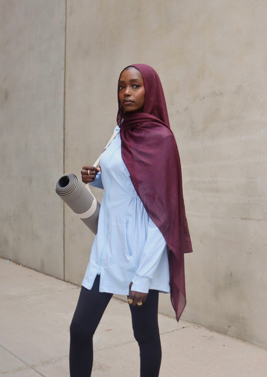 Essential Training Jacket | Baby Blue